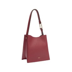 훌라 grained handle tote bag