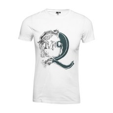 알렉산더 맥퀸 중고 모노그램 플로럴 티셔츠