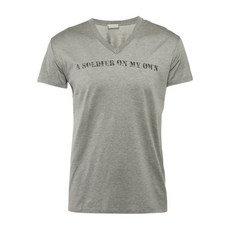 크리스찬 디올 중고 코튼 V넥 티셔츠