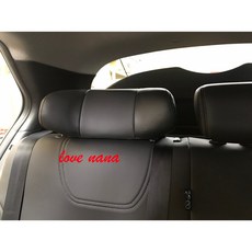 日產 2018 Kicks 專用 前座蝴蝶枕 後座蝴蝶頭枕, 1個, 後座一對