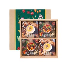香料共和國 熱紅酒x印度奶茶香料 四入體驗組, 1個, 160g, 4個裝