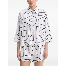 DKNY 로고 프린트 파자마