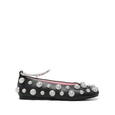 스틴고야 크리스털 장식 발레리나 슈즈