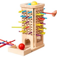 兒童益智三合一抽木棒遊戲玩具, 1個