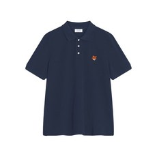 메종키츠네 로고 자수 폴로 셔츠