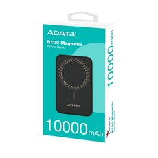 威剛 ADATA R050 R100 PD/QC 20W高效快充, 10000 磁吸式行動電源【黑色】