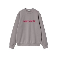 칼하트윕 로고 자수 스웨트셔츠