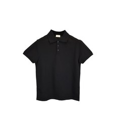 생 로랑 중고 로고 자수 폴로 셔츠