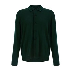 로베르토콜리나 셔츠 칼라 버튼 가디건