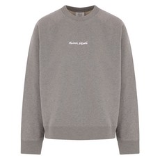 메종키츠네 로고 자수 스웨트셔츠