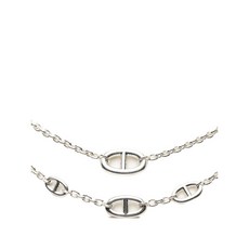 에르메스 중고 2010-2025 스털링 실버 파랑돌 롱 160 네크리스