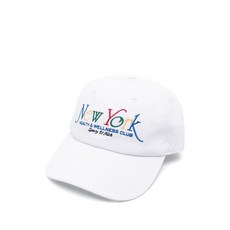 스포티앤리치 자수 코튼 캡 모자