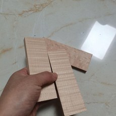加拿大虎紋硬楓木 刀柄料 DIY 雕刻, 1個