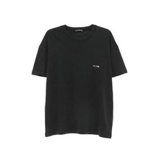 콜벅스턴 로고 자수 티셔츠