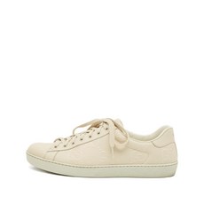 구찌 중고 퍼포레이티드 레더 스니커즈