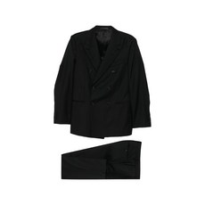 카루소 울 더블 브레스티드 수트