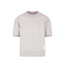 톰 브라운 피케 반소매 스웨트셔츠