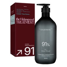 hetras. Vidangyeol TREATMENT 91% Hotel Wood 7 植萃香氛護髮 強健髮根 蓬鬆持香, 1個