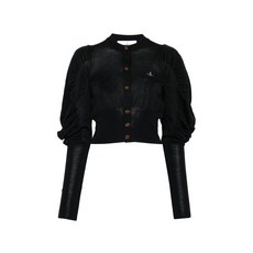 비비안웨스트우드 엘리 버튼 구체 가디건