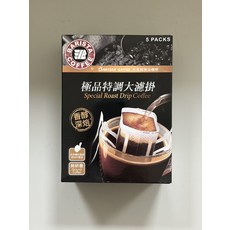 BARISTA COFFEE 極品特調濾掛咖啡 香醇深焙, 10g, 1個, 5個裝