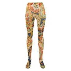 월포드 베르사체 X 에트로 바로크 프린트 쉬머 타이즈