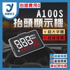 2018 高效抬頭顯示 HUD HL-A100S 白光抬頭顯示器 自動調節亮度 內建遮光罩, 1個