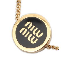 미우미우 중고 20's 로고 에나멜 브레이슬릿