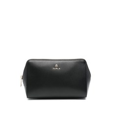 훌라 까멜리아 L 가죽 메이크업 파우치