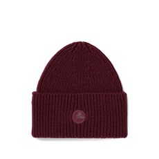 퓨잘프 로고 배지 골지 비니