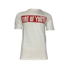 로에베 중고 파이어 오브 유스 그래픽 프린트 티셔츠