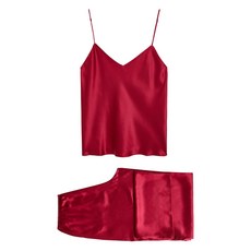 올리비아본할 스파게티 스트랩 파자마 세트