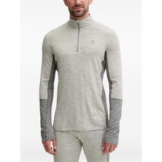 피크퍼포먼스 하프 지퍼 긴소매 탑