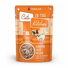WERUVA Cats IN THE Kitchen 凱特美廚 凱特鮮廚天然無穀貓餐包 85g 多口味選擇, 12個, 池畔戀曲