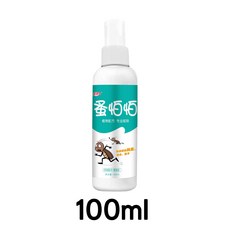 植物配方蟑螂螞蟻驅趕噴霧 溫和無毒 快速有效 長效維持 居家必備, 1個, 100ml, 白綠包裝
