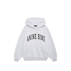 애니빙 로고 디테일 후디