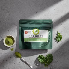 源順 羽衣甘藍蔬菜粉 無化肥 無農藥 40g, 4個