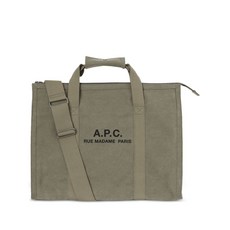 A.P.C. 리큐퍼레이션 로고 프린트 트래블 백