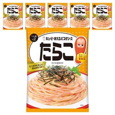Kewpie 拌食義大利麵醬 明太子醬 內含切碎海苔 2入, 6個
