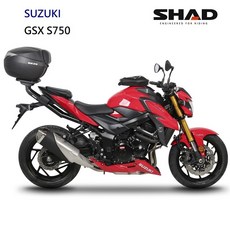 適用於 SUZUKI GSX S750 SHAD 後架 可搭配SHAD置物箱, 1個, 專用後架(不含底座)