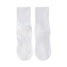 瑜珈中筒防滑襪 素色止滑室內運動襪 女生襪子 O-a75