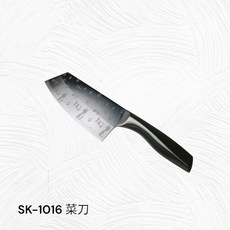 餐具達人 料理刀 菜刀 SK-1015 SK-1016, 1個, 喵魚鈦合金--菜刀