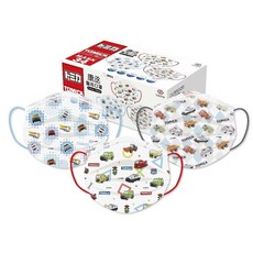 康丞Come Change MIFFY生活 MASK34 兒童 幼幼 平面醫用口罩 30片, 1個, TOMICA|兒童平面(3款各10片)