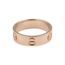 까르띠에 중고 2010's 러브 18K 로즈 골드 링