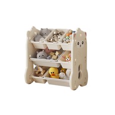 兒童玩具收納架 多層大容量收納櫃, 組合二 - 羊駝67*33*66cm, 1層