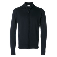 존스메들리 하이 넥 지퍼 카디건