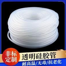透明矽膠軟管 高彈性耐高溫耐老化, 7*10mm 100米