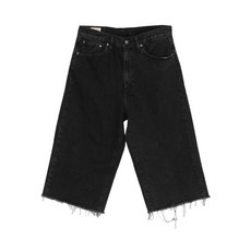 리바이스 478™ 배기 카프리 프린지 헴 데님 쇼츠