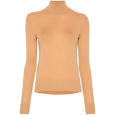 끌로에 로고 자수 울 스웨터