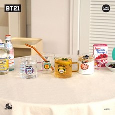 BT21 多彩玻璃杯 370ML, 1個, KOYA