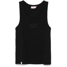 찰스제프리러버보이 로고 자수 탱크 탑